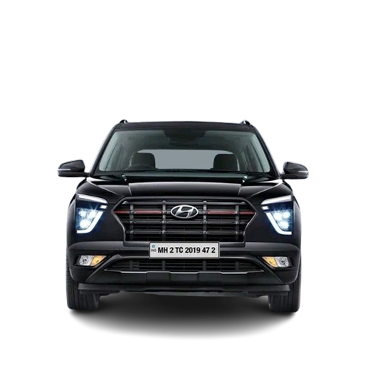 Black SUV cab for family rides from Ongole